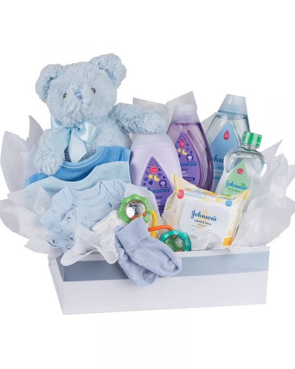 Baby Boy Bundle Flower Arrangement