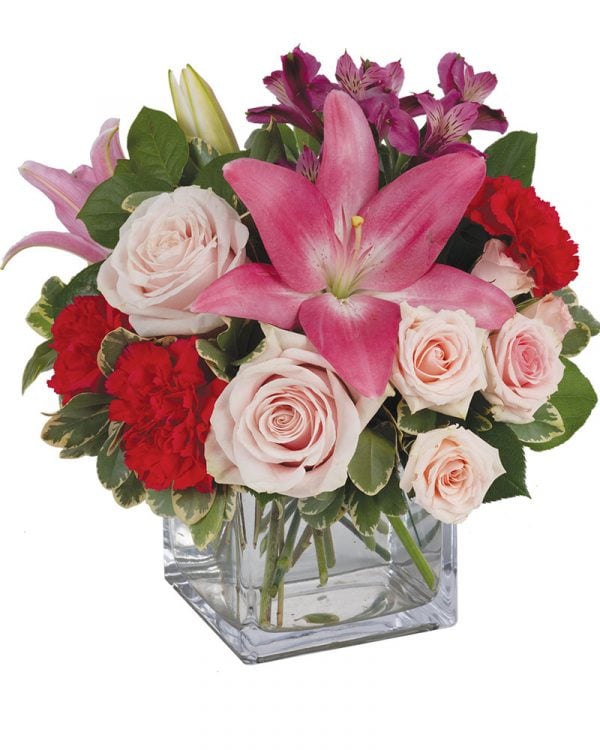 Elegant Mum Flower Arrangement