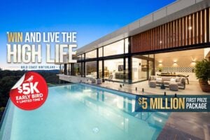 Mater Lotteries Draw 320 Promo Image with Early Bird Callout